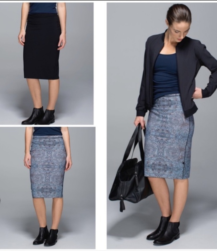 Lululemon Twice as Nice Bead Envy reversible skirt